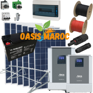 kit solaire autonome pour maison maroc الطاقة الشمسية للمنزل في المغرب