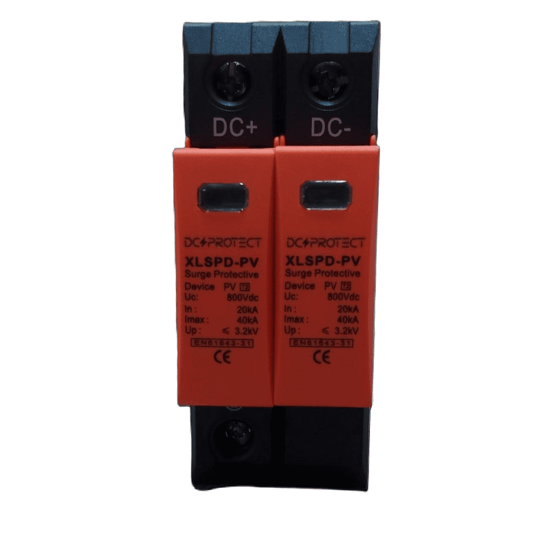 Parafoudre DC Photovoltaïque 2P 800V – XLSPD-PV