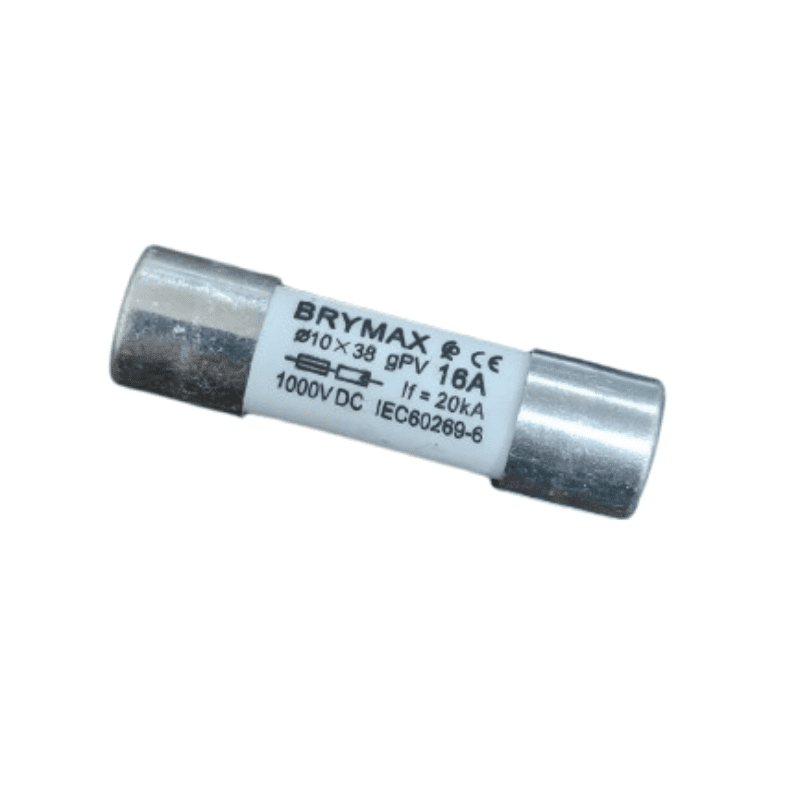 Fusible Photovoltaïque DC BRYMAX gPV 16A – 1000V DC 10×38 mm