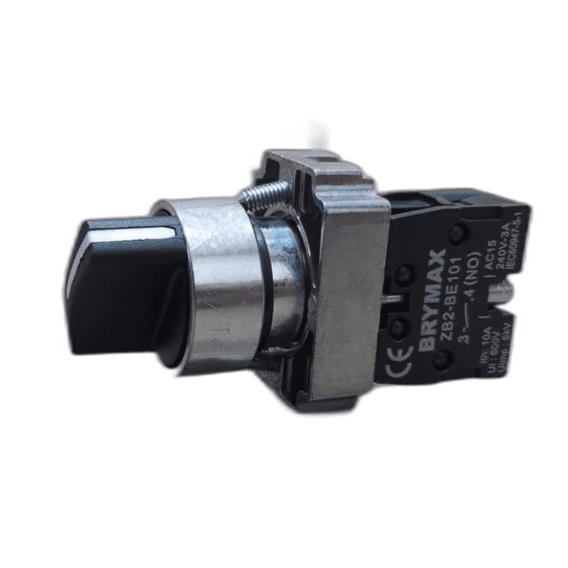 Commutateur Rotatif Industriel ZB2-BE101 – Ø22 mm – 1NO – 2 Positions